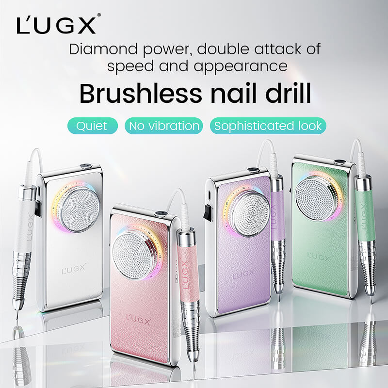 L'UGX Luxe Brushless Nail Drill – 30,000RPM | Rechargeable | Powerful - Image 3