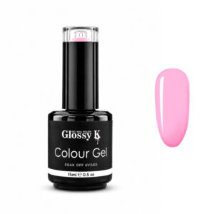 Glossy K professional Korean colour gel polish for glossy, high-pigment salon manicures, gel nails, overlays, and nail art.