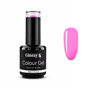 Glossy K professional Korean colour gel polish for glossy, high-pigment salon manicures, gel nails, overlays, and nail art.