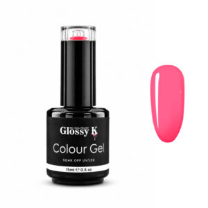 Glossy K professional Korean colour gel polish for glossy, high-pigment salon manicures, gel nails, overlays, and nail art.
