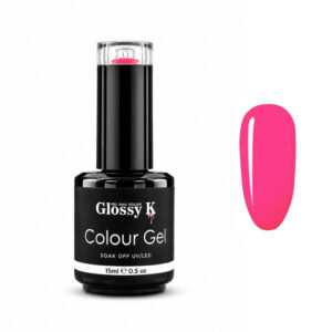 Glossy K professional Korean colour gel polish for glossy, high-pigment salon manicures, gel nails, overlays, and nail art.