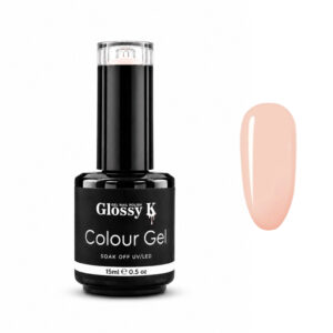 Glossy K professional Korean colour gel polish for glossy, high-pigment salon manicures, gel nails, overlays, and nail art.