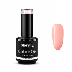 Glossy K professional Korean colour gel polish for glossy, high-pigment salon manicures, gel nails, overlays, and nail art.