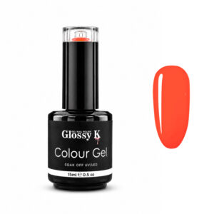 Glossy K professional Korean colour gel polish for glossy, high-pigment salon manicures, gel nails, overlays, and nail art.
