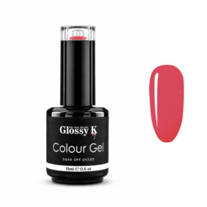 Glossy K professional Korean colour gel polish for glossy, high-pigment salon manicures, gel nails, overlays, and nail art.