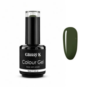 Glossy K professional Korean colour gel polish for glossy, high-pigment salon manicures, gel nails, overlays, and nail art.
