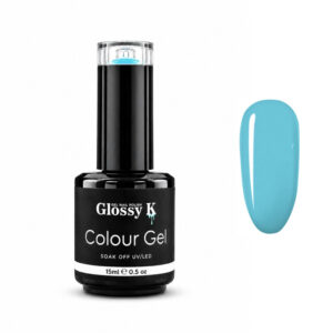 Glossy K professional Korean colour gel polish for glossy, high-pigment salon manicures, gel nails, overlays, and nail art.