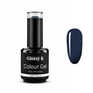 Glossy K professional Korean colour gel polish for glossy, high-pigment salon manicures, gel nails, overlays, and nail art.