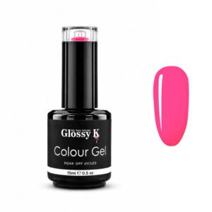 Glossy K professional Korean colour gel polish for glossy, high-pigment salon manicures, gel nails, overlays, and nail art.