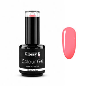 Glossy K professional Korean colour gel polish for glossy, high-pigment salon manicures, gel nails, overlays, and nail art.