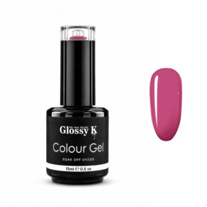 Glossy K professional Korean colour gel polish for glossy, high-pigment salon manicures, gel nails, overlays, and nail art.
