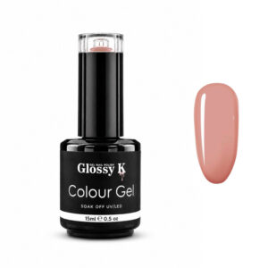 Glossy K professional Korean colour gel polish for glossy, high-pigment salon manicures, gel nails, overlays, and nail art.
