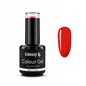 Glossy K professional Korean colour gel polish for glossy, high-pigment salon manicures, gel nails, overlays, and nail art.