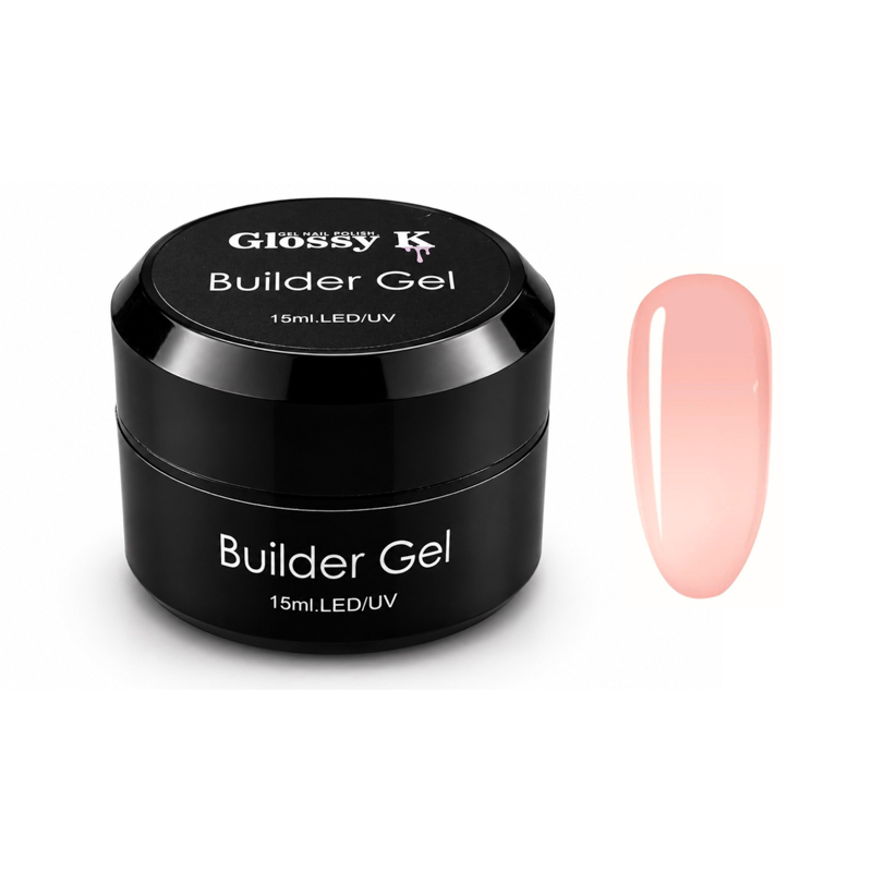 Glossy K professional Korean colour gel polish for glossy, high-pigment salon manicures, gel nails, overlays, and nail art.
