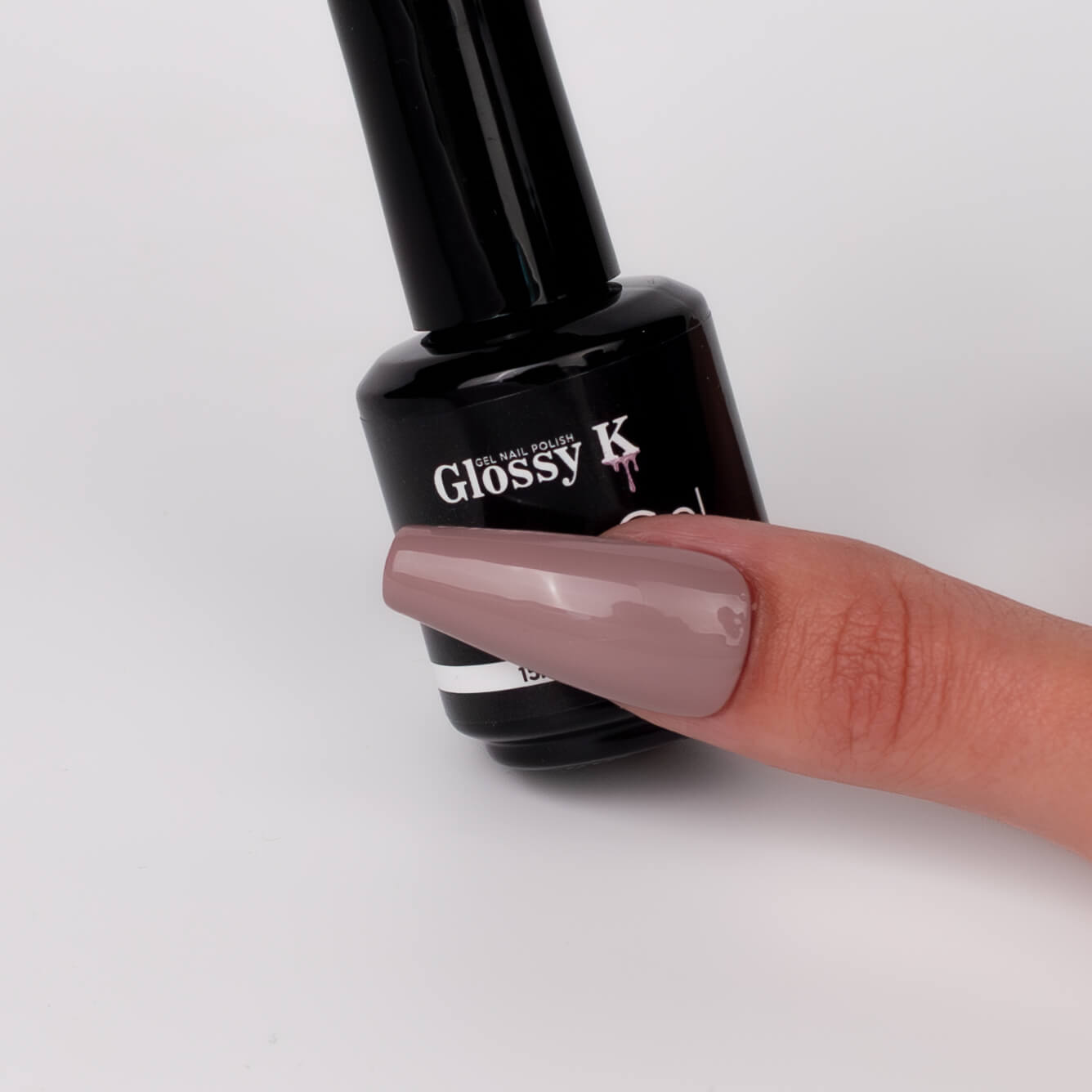 Glossy K Gel Polish 036 – Modern Mocha - Image 3