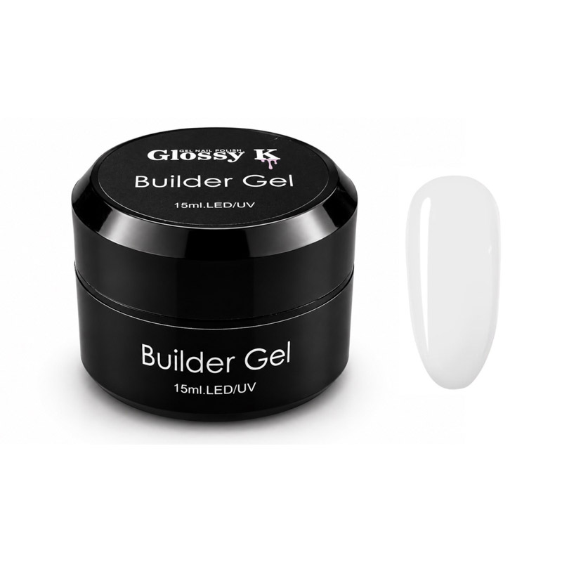 Glossy K professional Korean colour gel polish for glossy, high-pigment salon manicures, gel nails, overlays, and nail art.