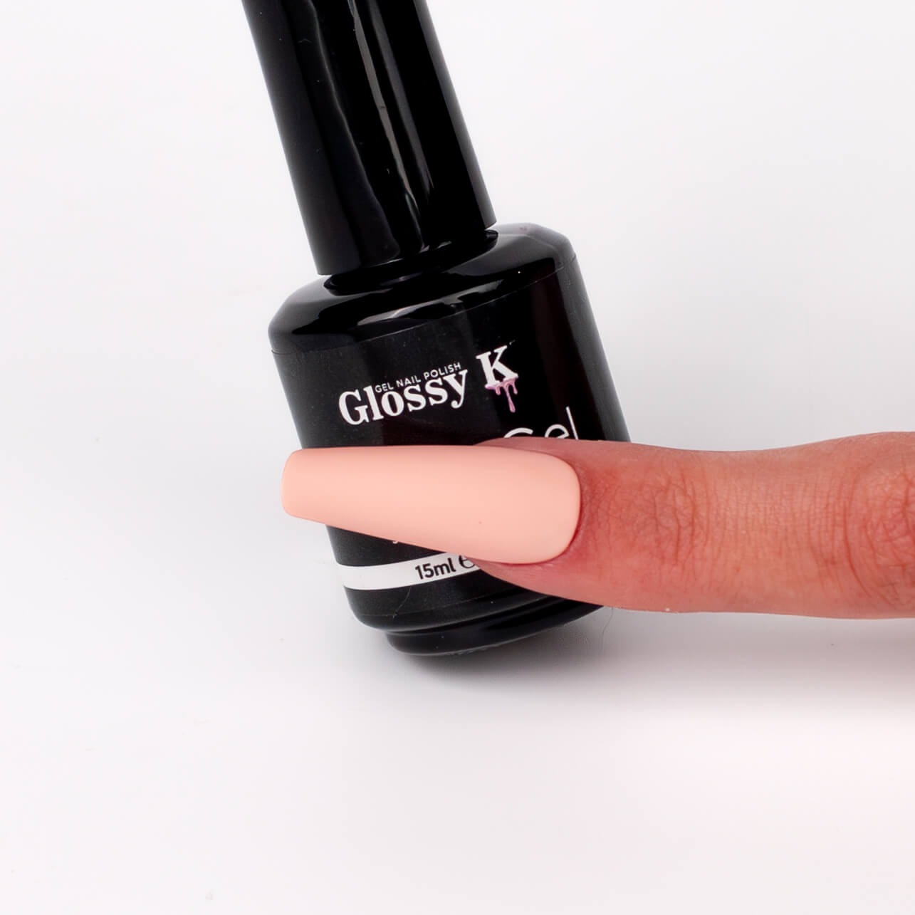 Glossy K Gel Polish 011 – Nude - Image 4