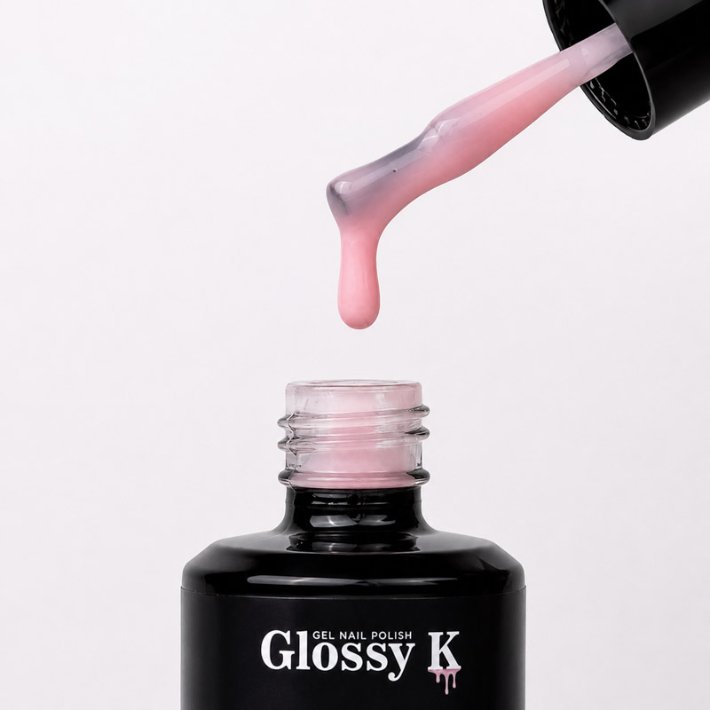 Glossy K Rubber Base 005 – Baby Pink - Image 2