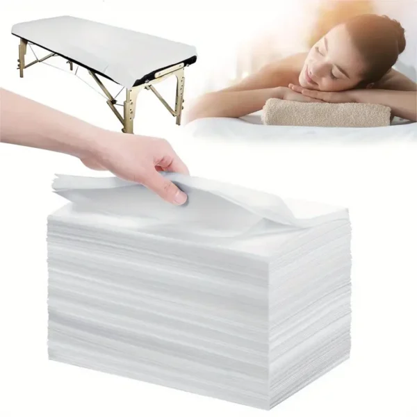 Disposable Non-Woven Salon Bed Sheet (100 pcs)