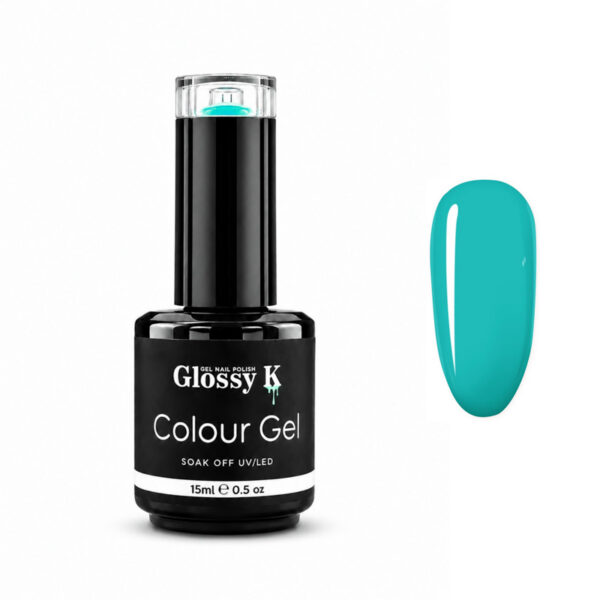 Glossy K Gel Polish 017 - Rich Turquoise