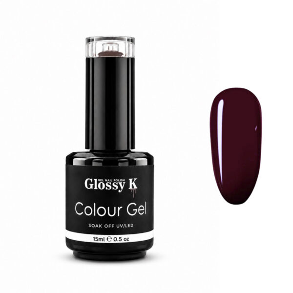 Glossy K Gel Polish 054 - Dark Purple