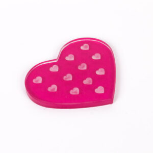Heart shaped glue palette