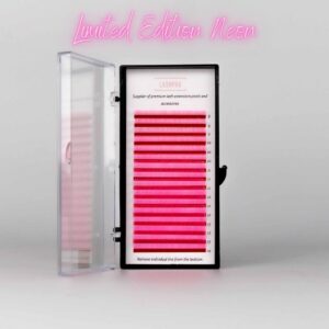 Neon Russian volume lash extensions (16 rows mixed length trays)