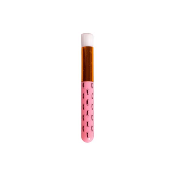 Eyelash Cleaning Brush with Lash Design