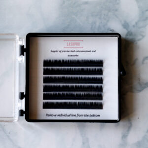 Russian volume lash extensions 7mm (6 rows)