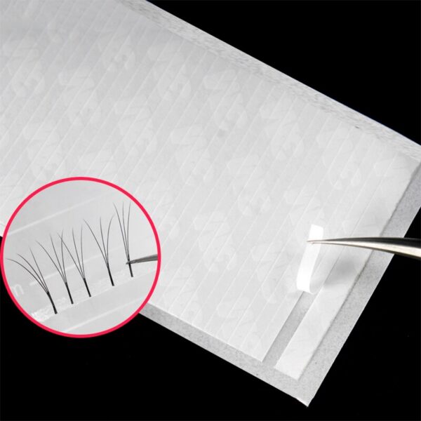 Double sided lash storage tape (250 strips)