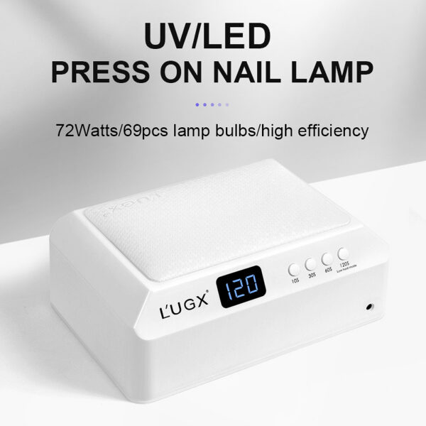 L'UGX UV Nail Lamp 72W LED