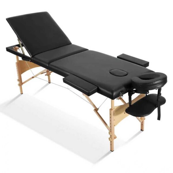 Portable massage bed with cover