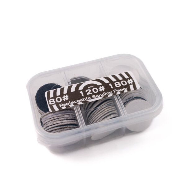 Electric nail drill bit sanding pads (60 per box)
